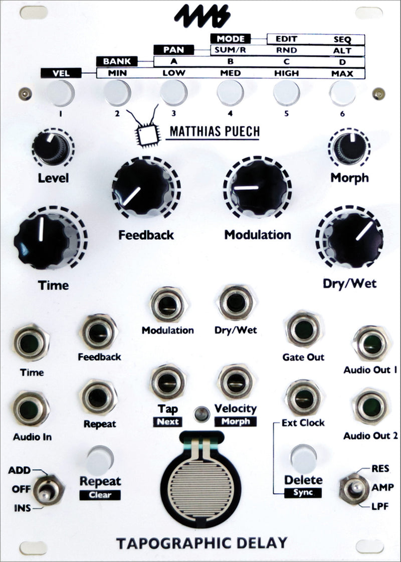 4MS TAPOGRAPHIC DELAY