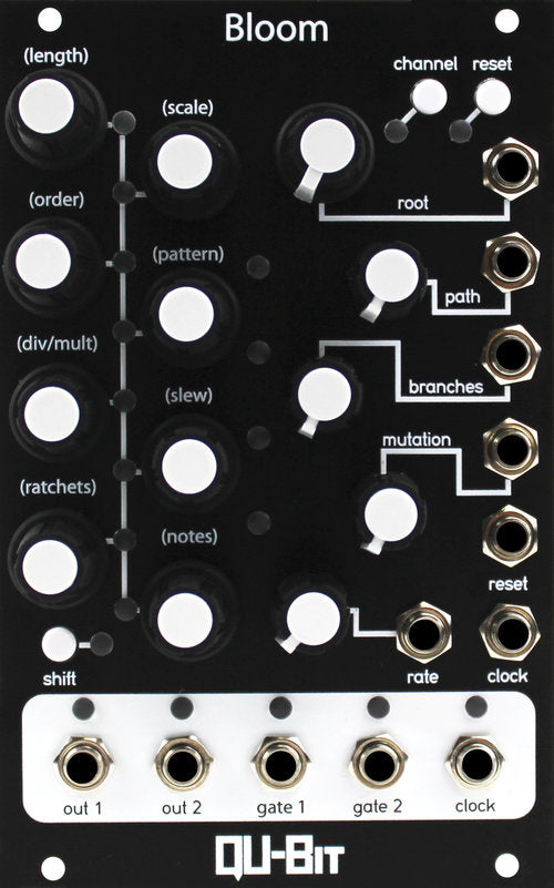QU-BIT / BLOOM Fractal Sequencer Qu-Bit Electronix Bloom V1