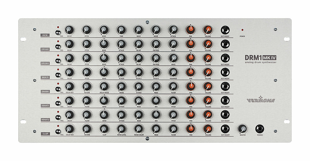DTM・DAW DRM-1 Mk4 Standard Vermona DRM1 Mk4 – Detroit Modular