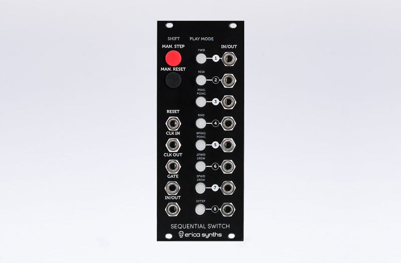ERICA SYNTHS BLACK SEQUENTIAL SWITCH V2 : DISCONTINUED