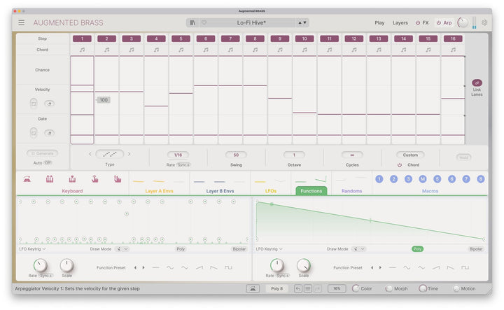 ARTURIA AUGMENTED BRASS