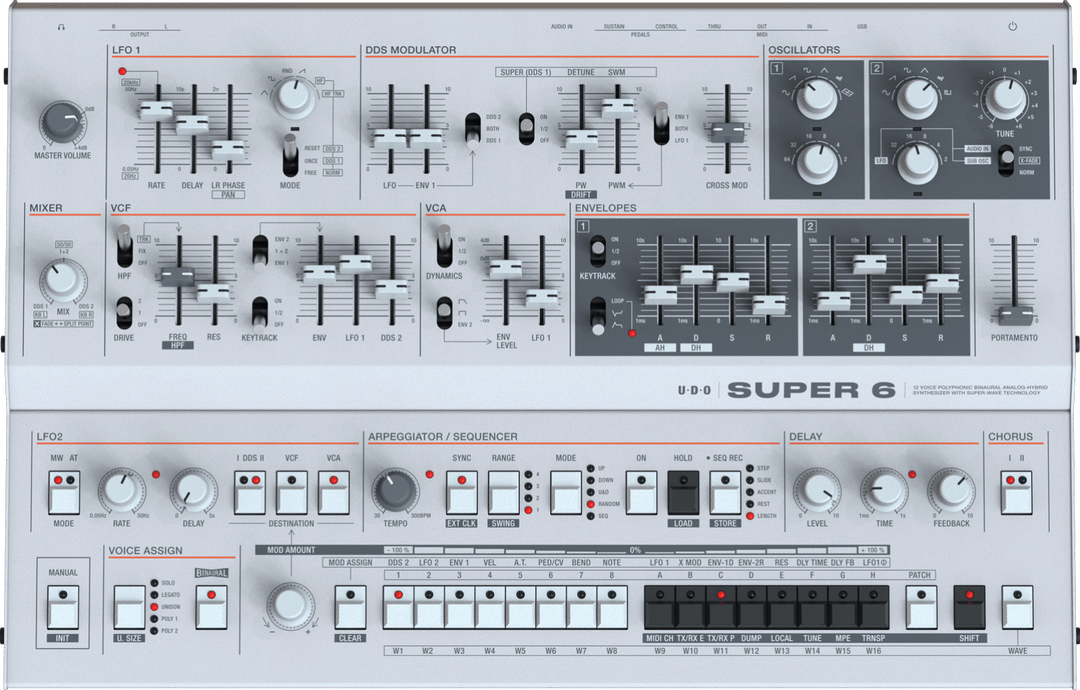UDO AUDIO SUPER 6 DESKTOP