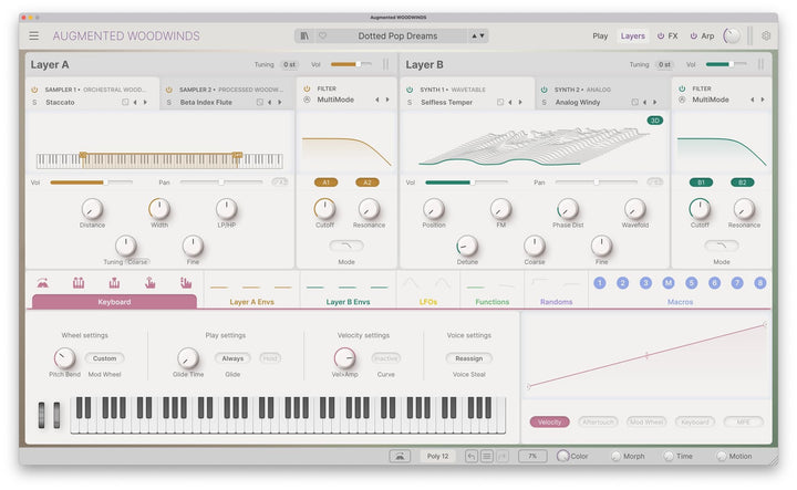 ARTURIA AUGMENTED WOODWINDS