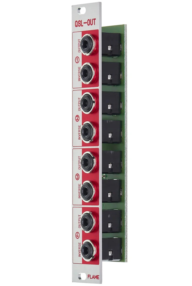 FLAME QSLIDER QUAD CV SOURCE BLACK PANEL