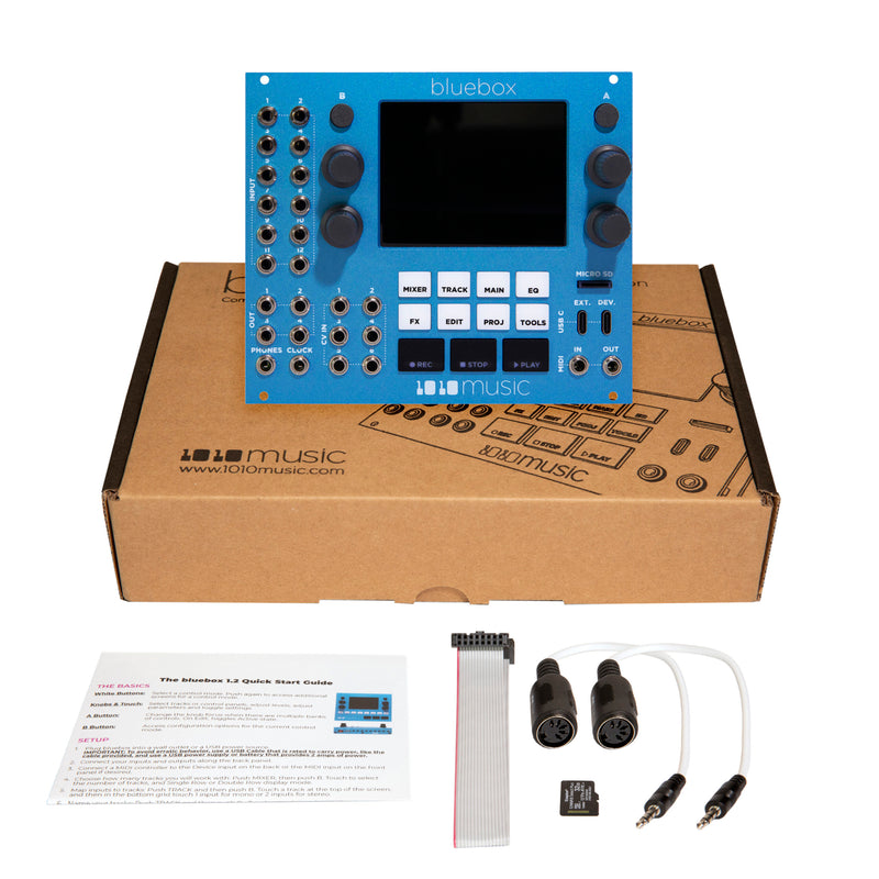 1010 MUSIC BLUEBOX EURORACK EDITION COMPACT MIXER RECORDER