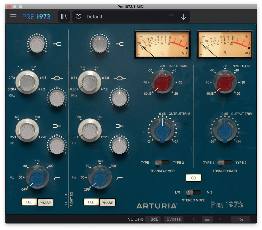 ARTURIA PRE 1973