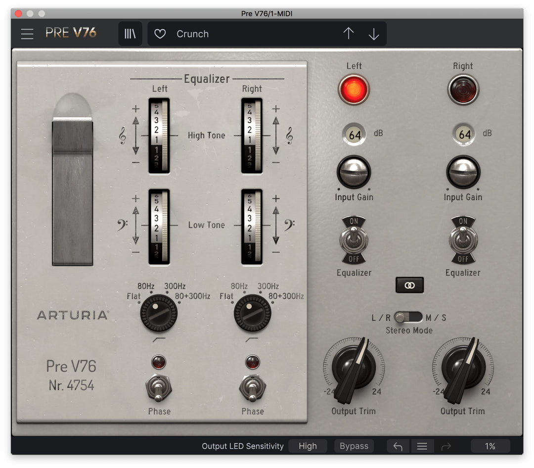 ARTURIA PRE V76