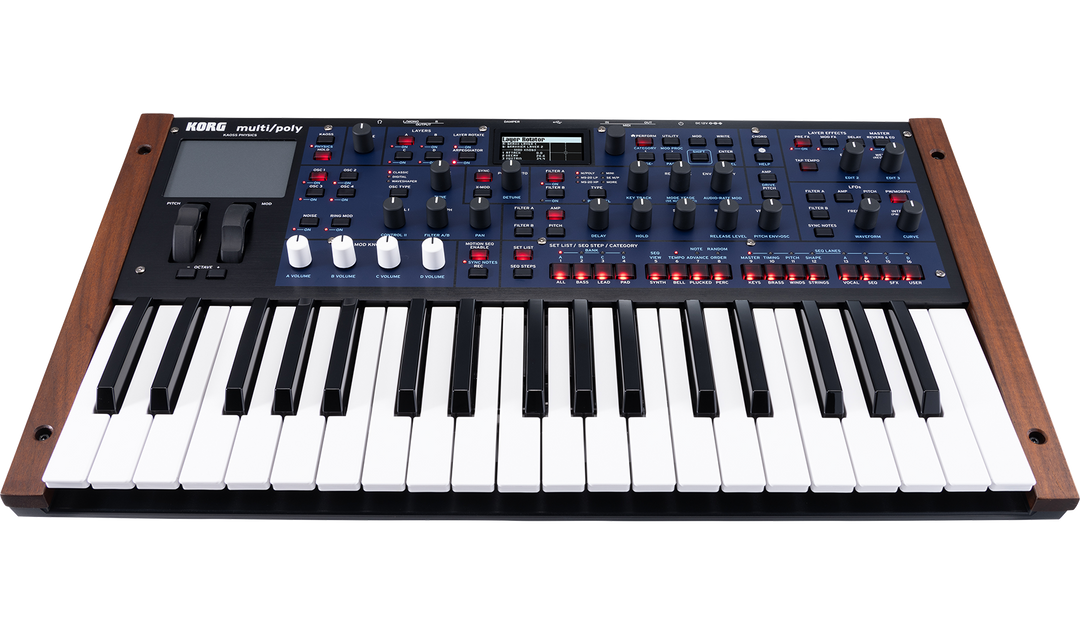 KORG MULTI/POLY ANALOG MODELING SYNTHESIZER