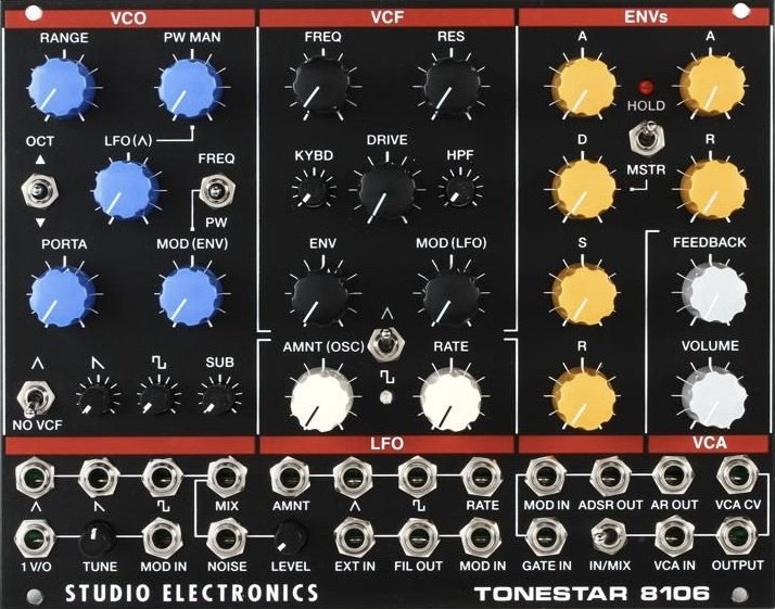STUDIO ELECTRONICS TONESTAR 8106