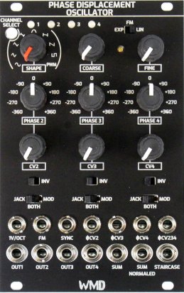 WMD PDO PHASE DISPLACEMENT OSCILLATOR MKII BLACK