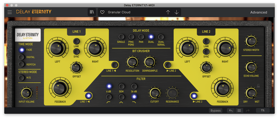ARTURIA DELAY ETERNITY