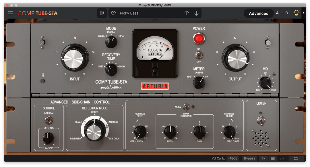 ARTURIA COMP TUBE-STA