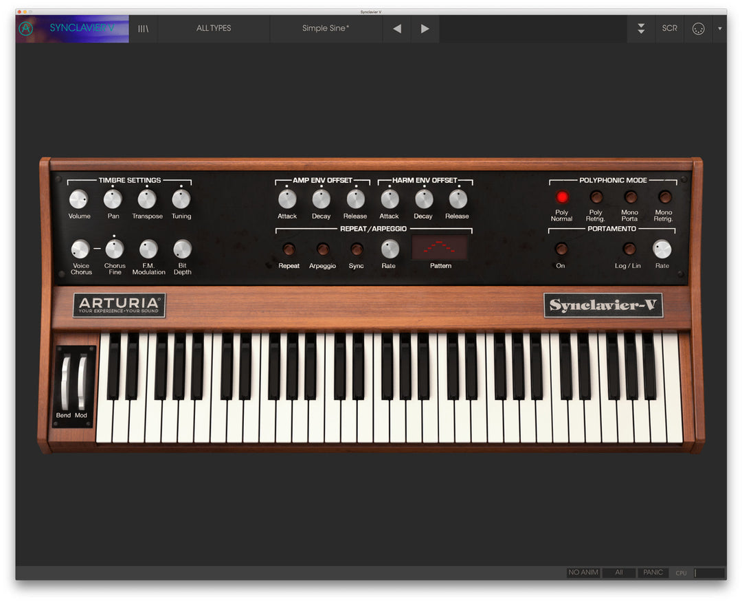 ARTURIA SYNCLAVIER V