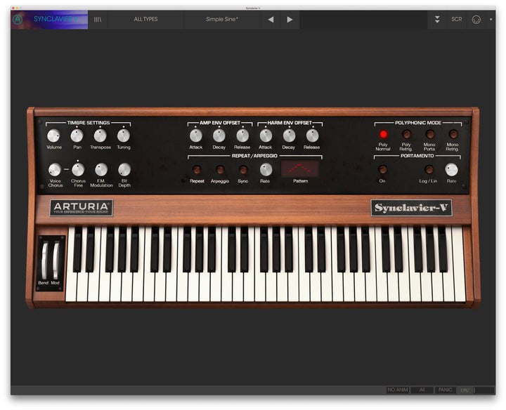 ARTURIA SYNCLAVIER V