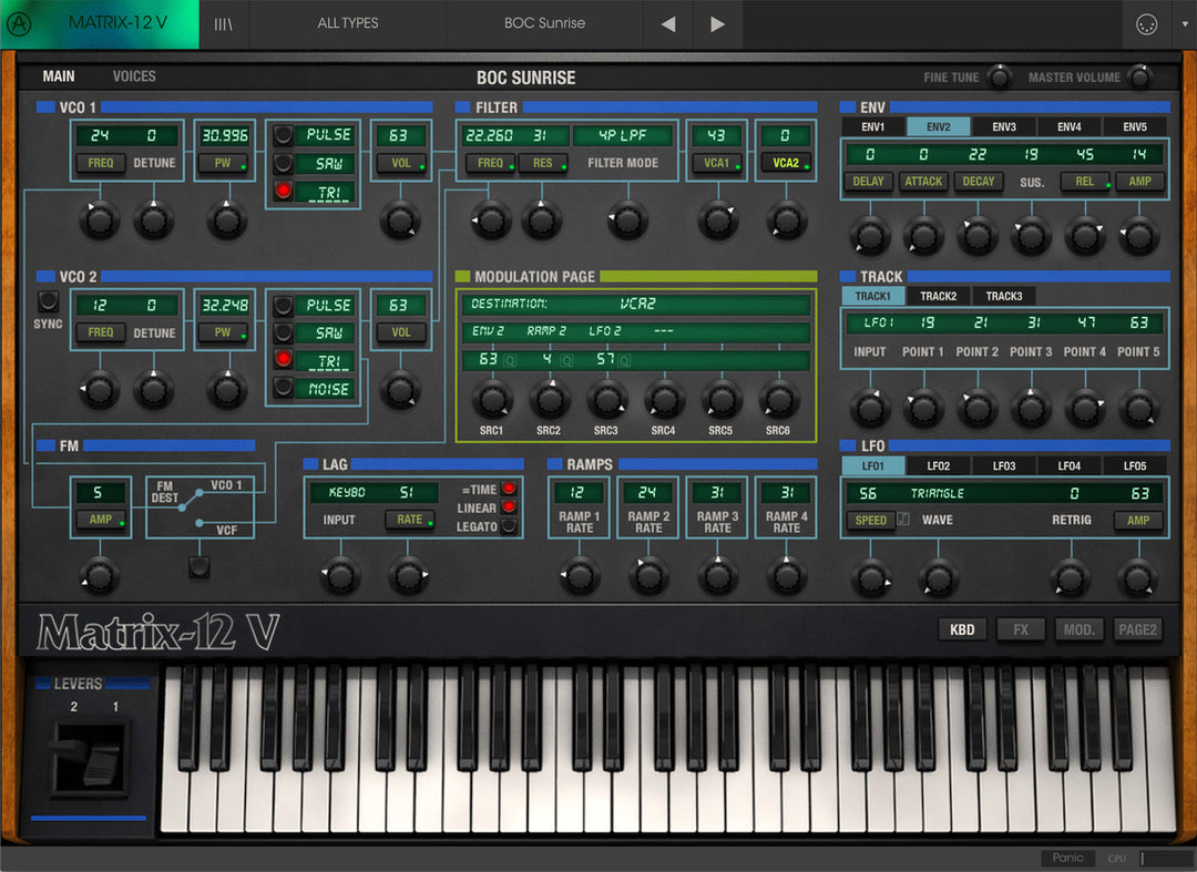 ARTURIA MATRIX-12 V