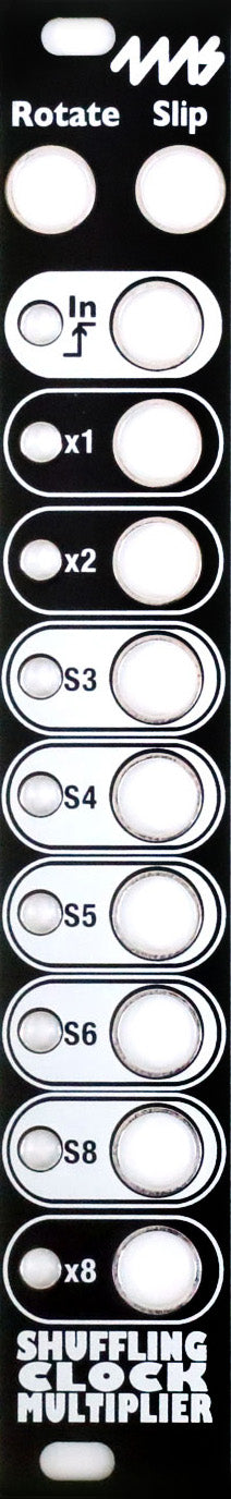 4MS BLACK FACEPLATES