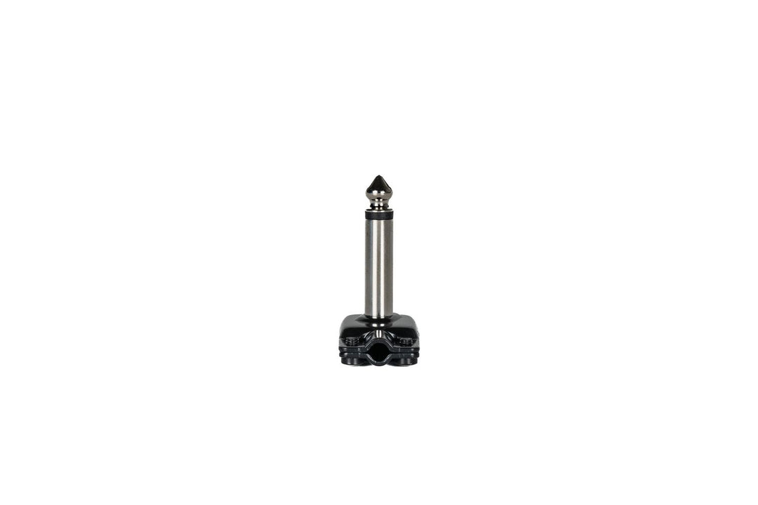 MORNINGSTAR SQUAREPLUG SP400BK 1/4" MONO RIGHT ANGLE CONNECTOR