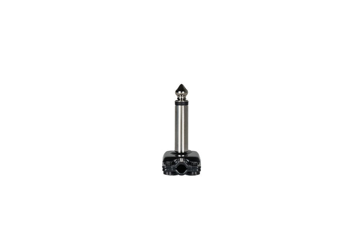 MORNINGSTAR SQUAREPLUG SP400BK 1/4" MONO RIGHT ANGLE CONNECTOR