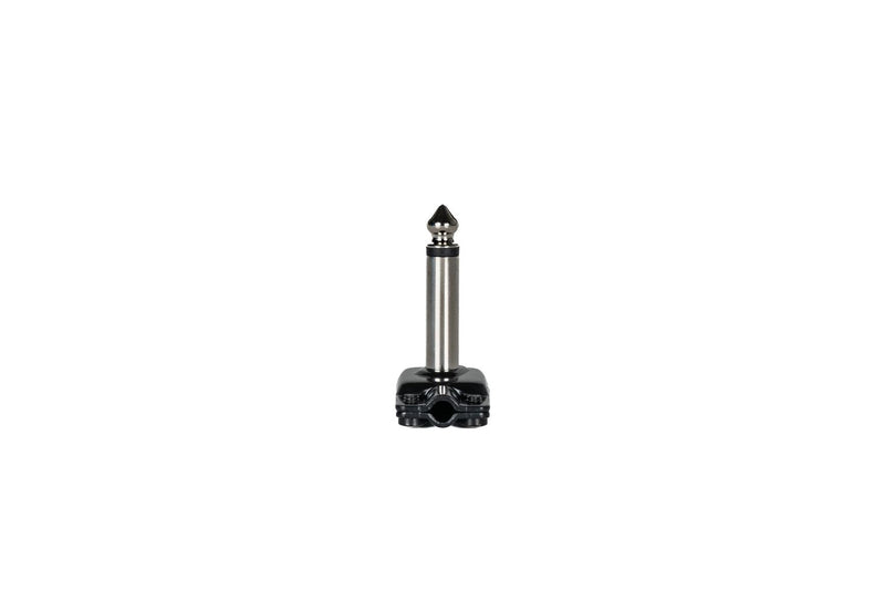 MORNINGSTAR SQUAREPLUG SP400BK 1/4" MONO RIGHT ANGLE CONNECTOR