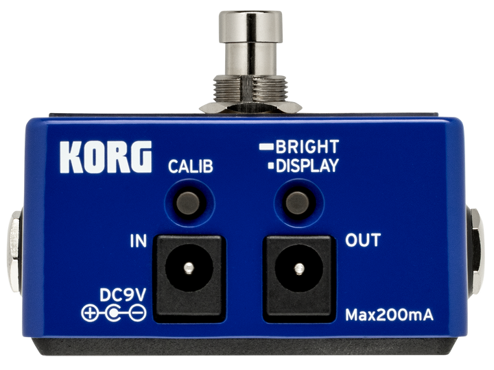 KORG PITCHBLACK X CHROMATIC PEDAL TUNER