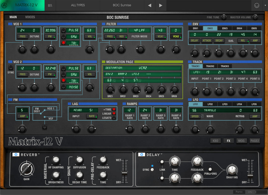 ARTURIA MATRIX-12 V