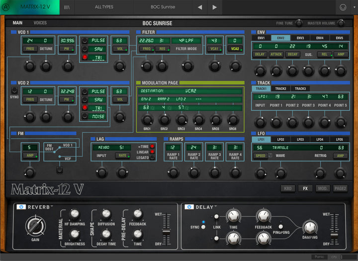 ARTURIA MATRIX-12 V