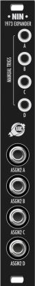 XAOC FACEPLATES BLACK PANEL