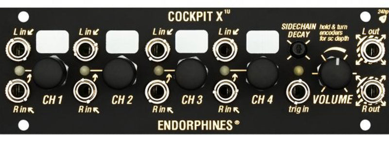 ENDORPHIN.ES COCKPIT X 1U BLACK : USED