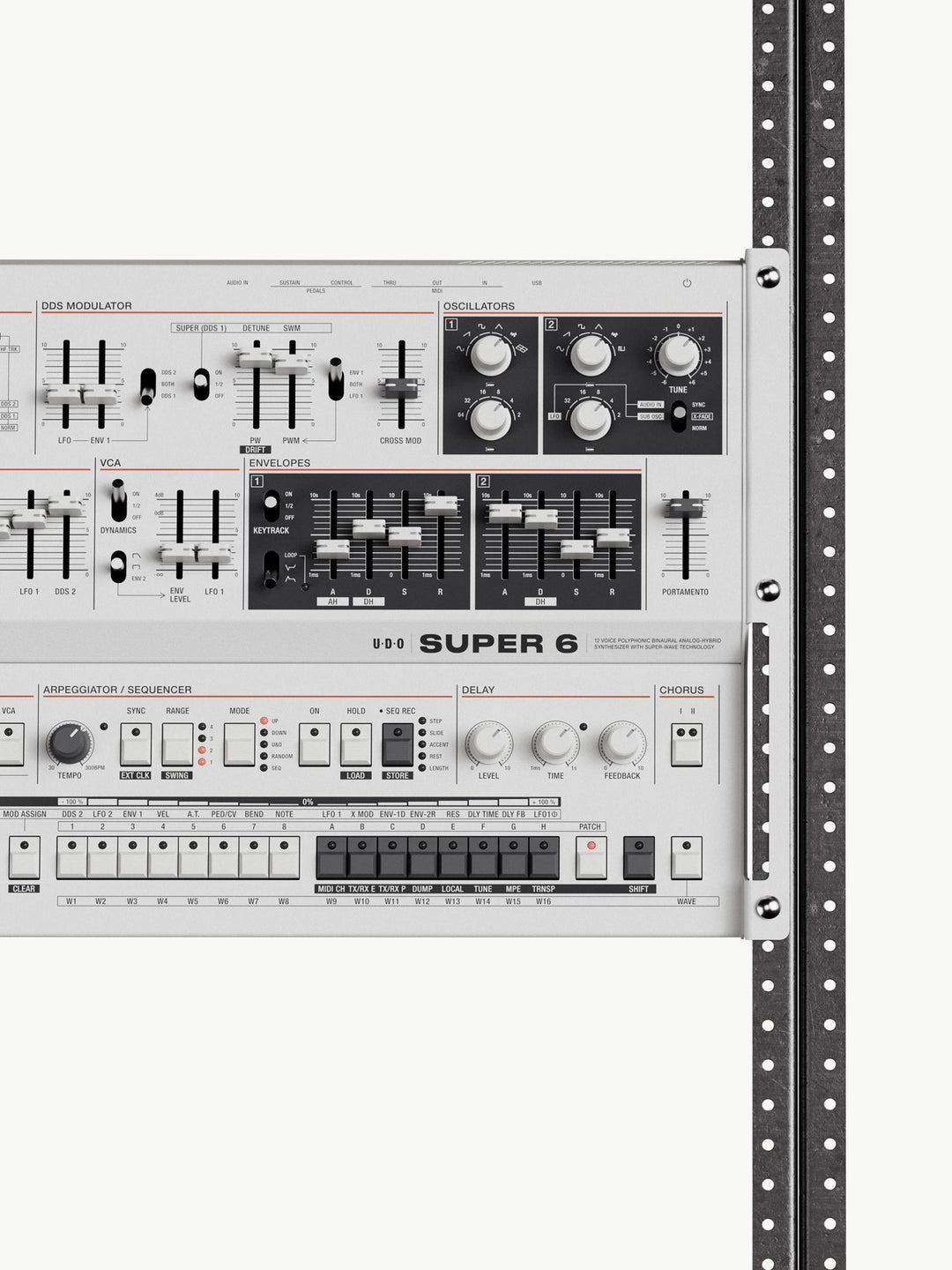 UDO AUDIO SUPER 6 7U RACK EARS