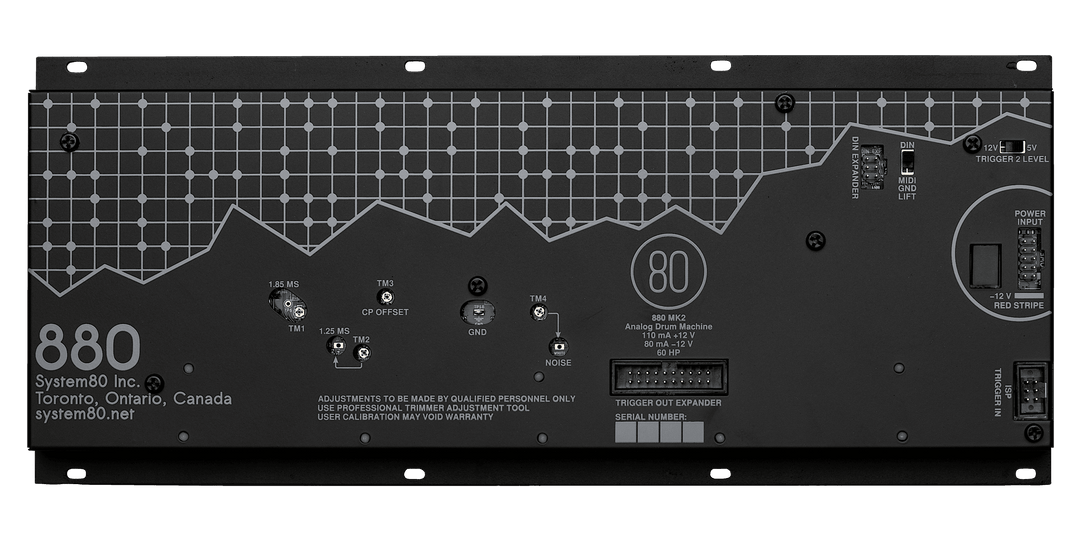 SYSTEM 80 880 EURORACK DRUM MACHINE
