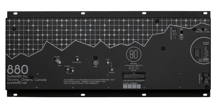 SYSTEM 80 880 EURORACK DRUM MACHINE