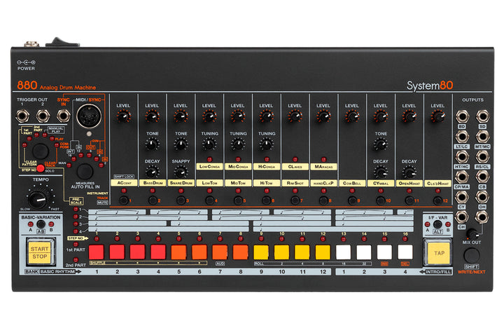 SYSTEM 80 880 DESKTOP DRUM MACHINE