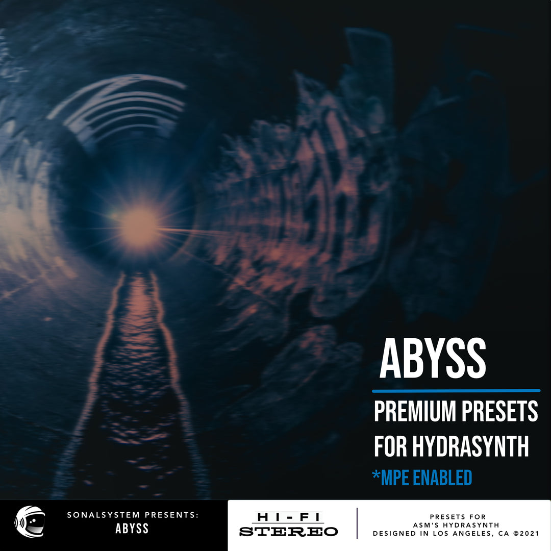 SONALSYSTEM ABYSS PREMIUM PRESETS FOR HYDRASYNTH
