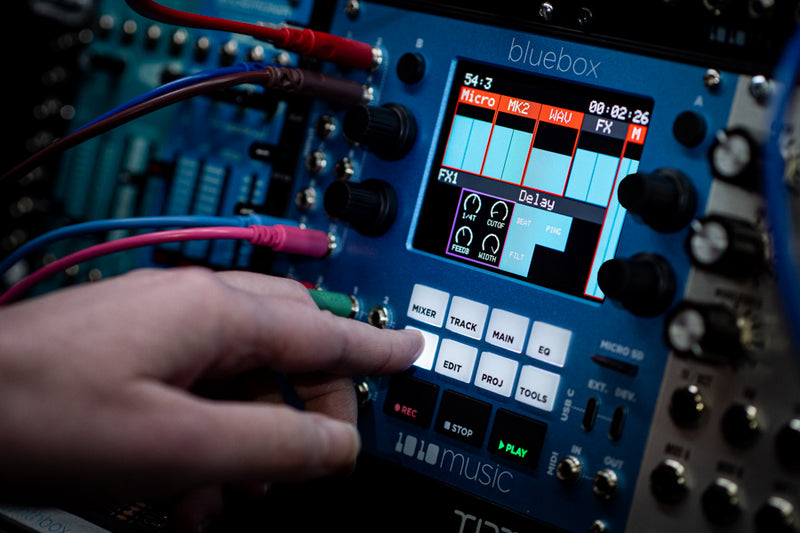 1010 MUSIC BLUEBOX EURORACK EDITION COMPACT MIXER RECORDER