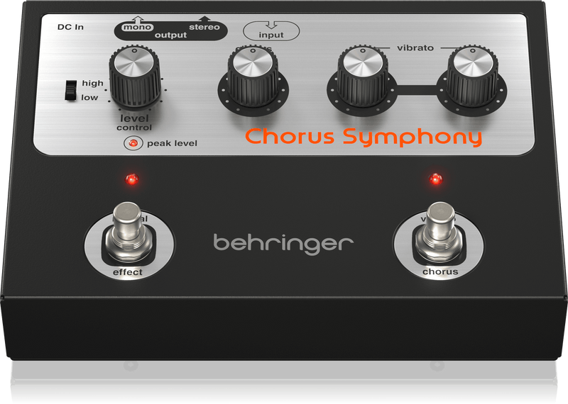 BEHRINGER CHORUS SYMPHONY PEDAL