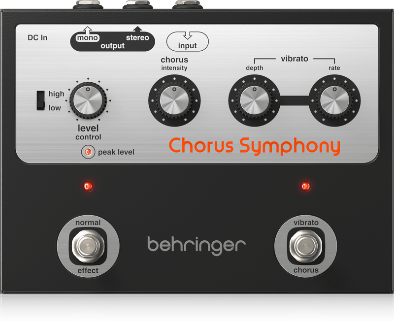 BEHRINGER CHORUS SYMPHONY PEDAL