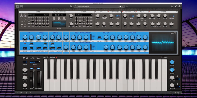 GFORCE NOVATION BASS STATION