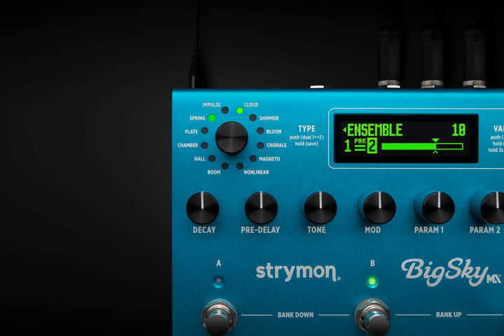 に*く様 Strymon BigSky 元箱付き BigSkyMX_Press_TopDown_Trans_P