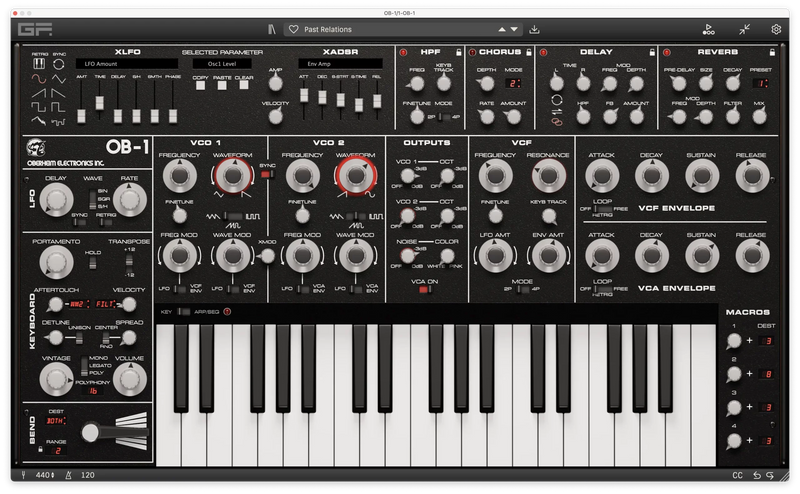 GFORCE OBERHEIM OB-1