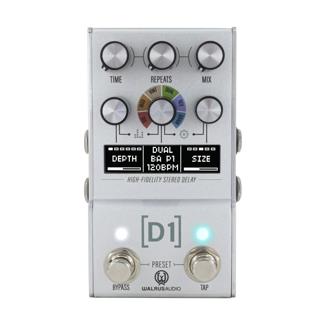 WALRUS AUDIO MAKO SERIES: D1 MK2 HIGH FIDELITY DELAY
