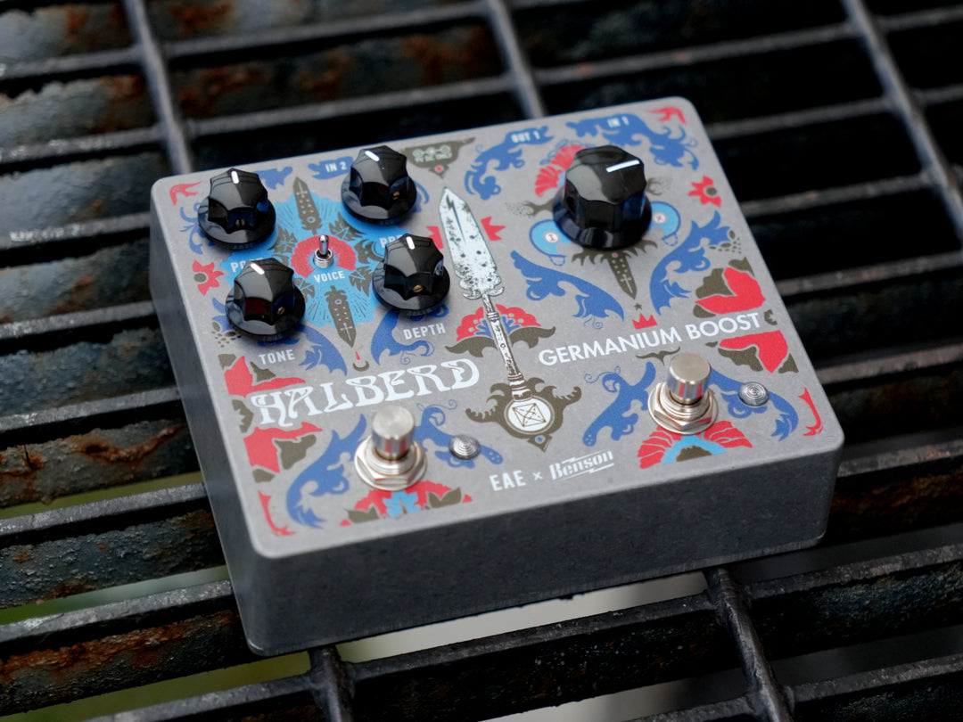 ELECTRONIC AUDIO EXPERIMENTS EAE X BENSON HALBERD + GERMANIUM BOOST
