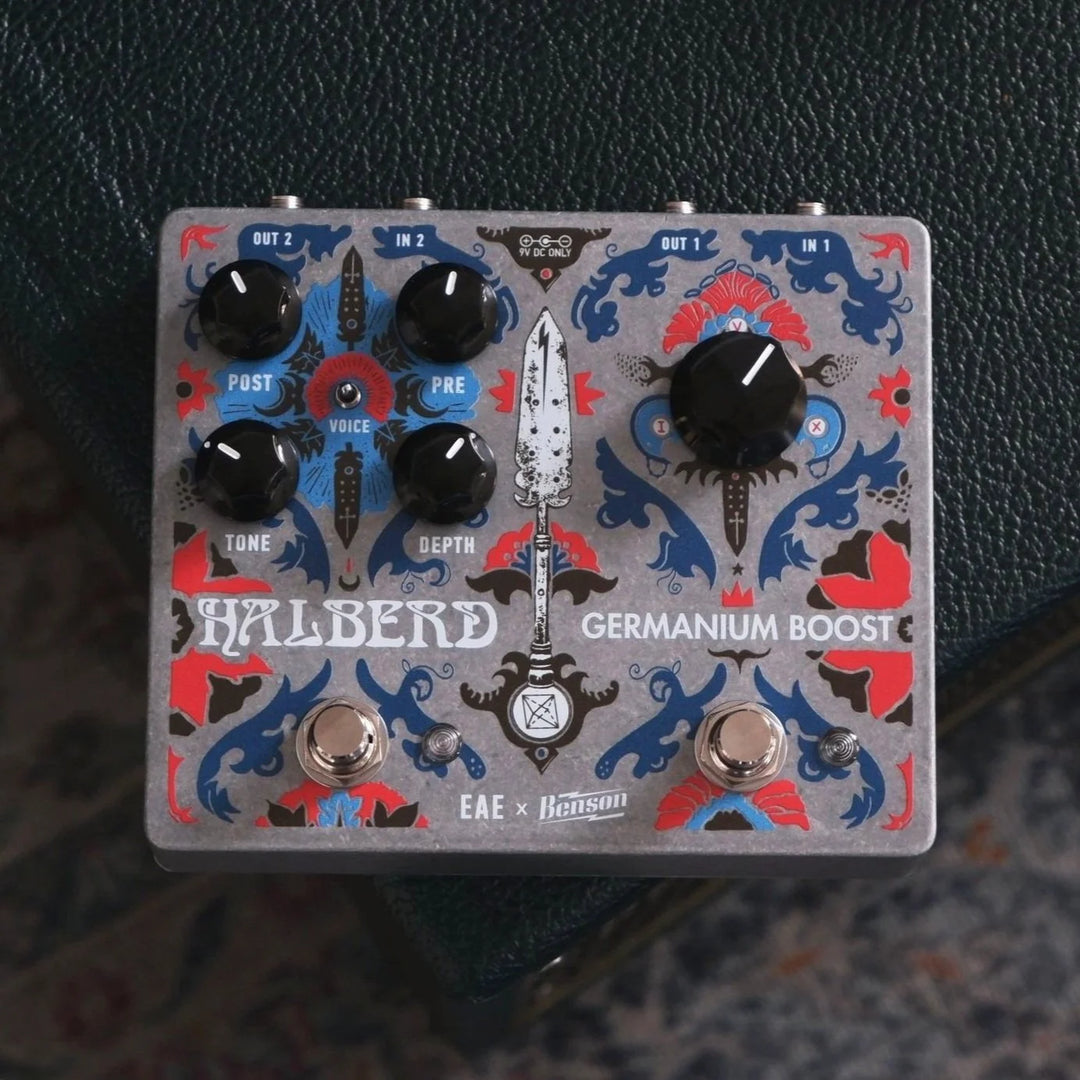 ELECTRONIC AUDIO EXPERIMENTS EAE X BENSON HALBERD + GERMANIUM BOOST