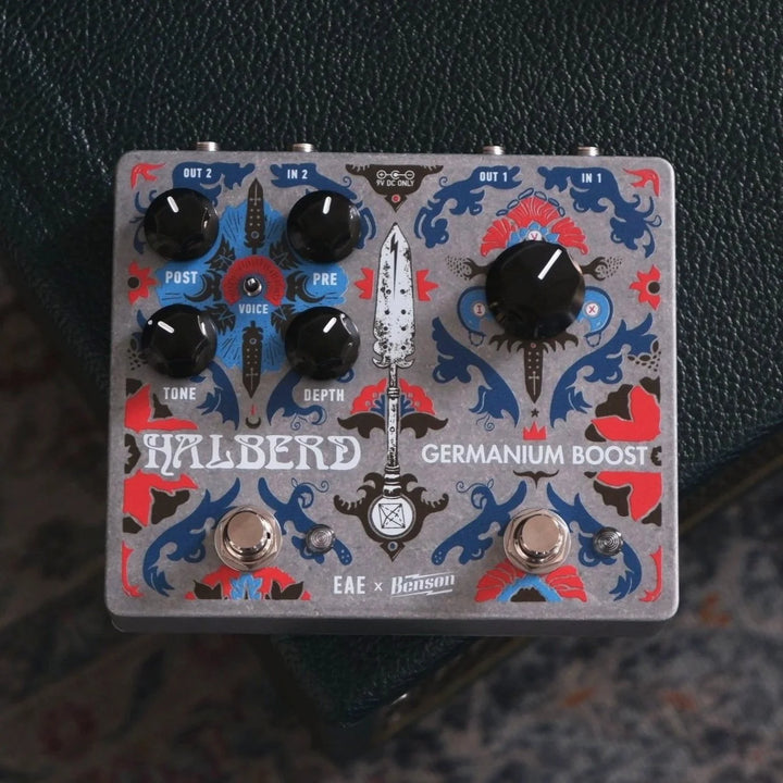 ELECTRONIC AUDIO EXPERIMENTS EAE X BENSON HALBERD + GERMANIUM BOOST