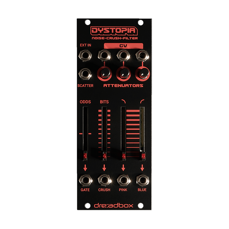 DREADBOX DYSTOPIA BLACK LIGHT NOISE CRUSH FILTER