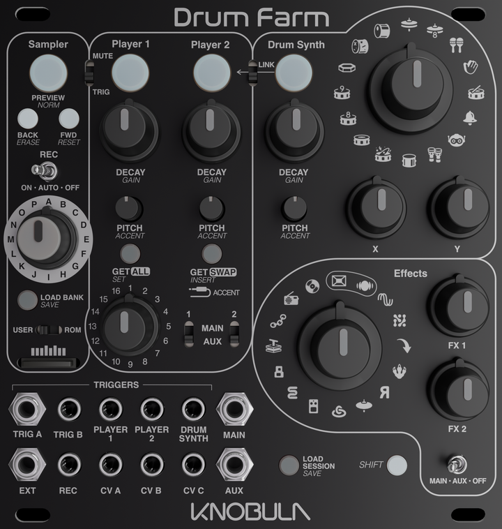 KNOBULA DRUM FARM : B-STOCK