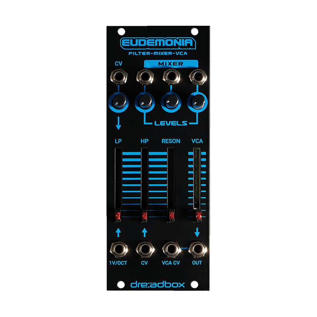 DREADBOX EUDEMONIA BLACK LIGHT VCF MIXER VCA