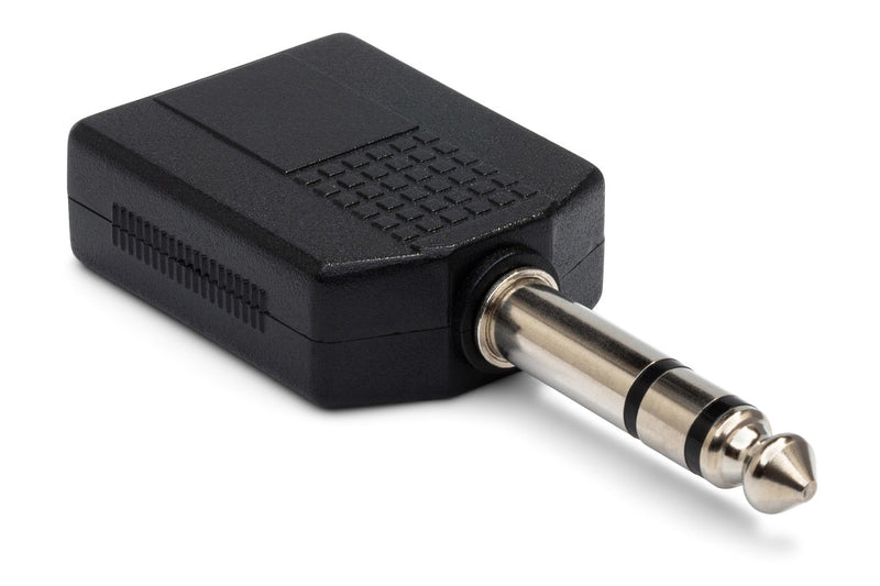 HOSA GPP-359 ADAPTOR DUAL 1/4 IN TRS TO 1/4 IN TRS