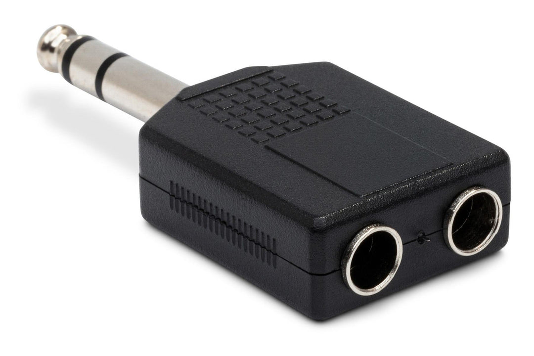 HOSA GPP-359 ADAPTOR DUAL 1/4 IN TRS TO 1/4 IN TRS