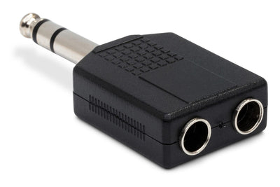 HOSA GPP-359 ADAPTOR DUAL 1/4 IN TRS TO 1/4 IN TRS