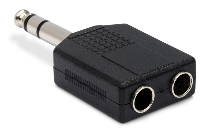 HOSA GPP-359 ADAPTOR DUAL 1/4 IN TRS TO 1/4 IN TRS